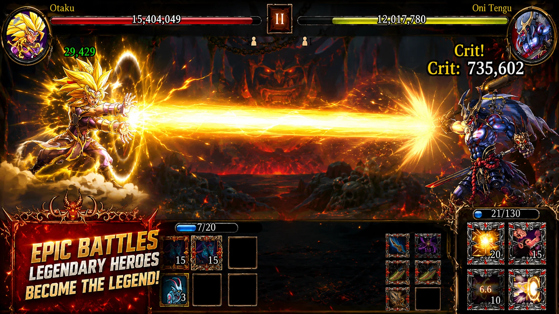 Epic Heroes War Premium screenshot